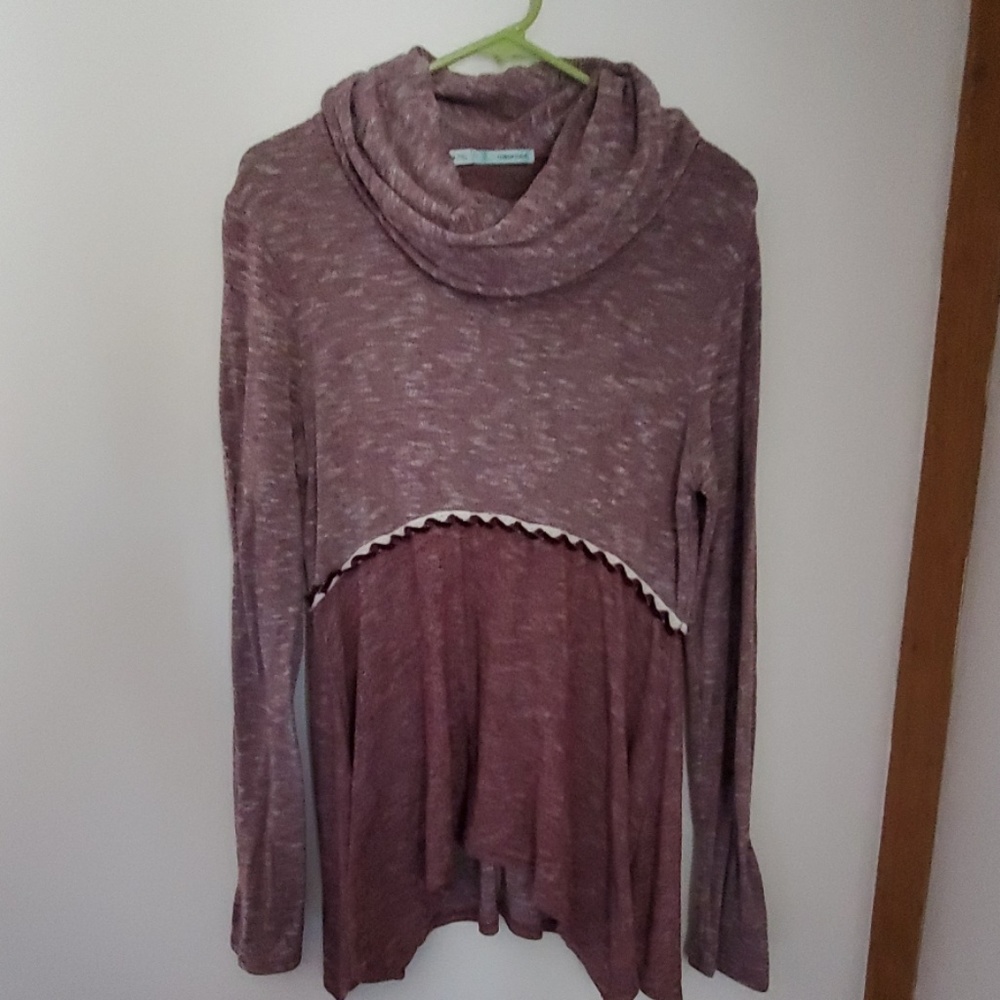 Cowlneck sweater